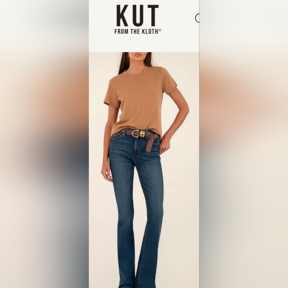 Kut from the Kloth Natalie High Rise Dark Bootcut Jeans💙